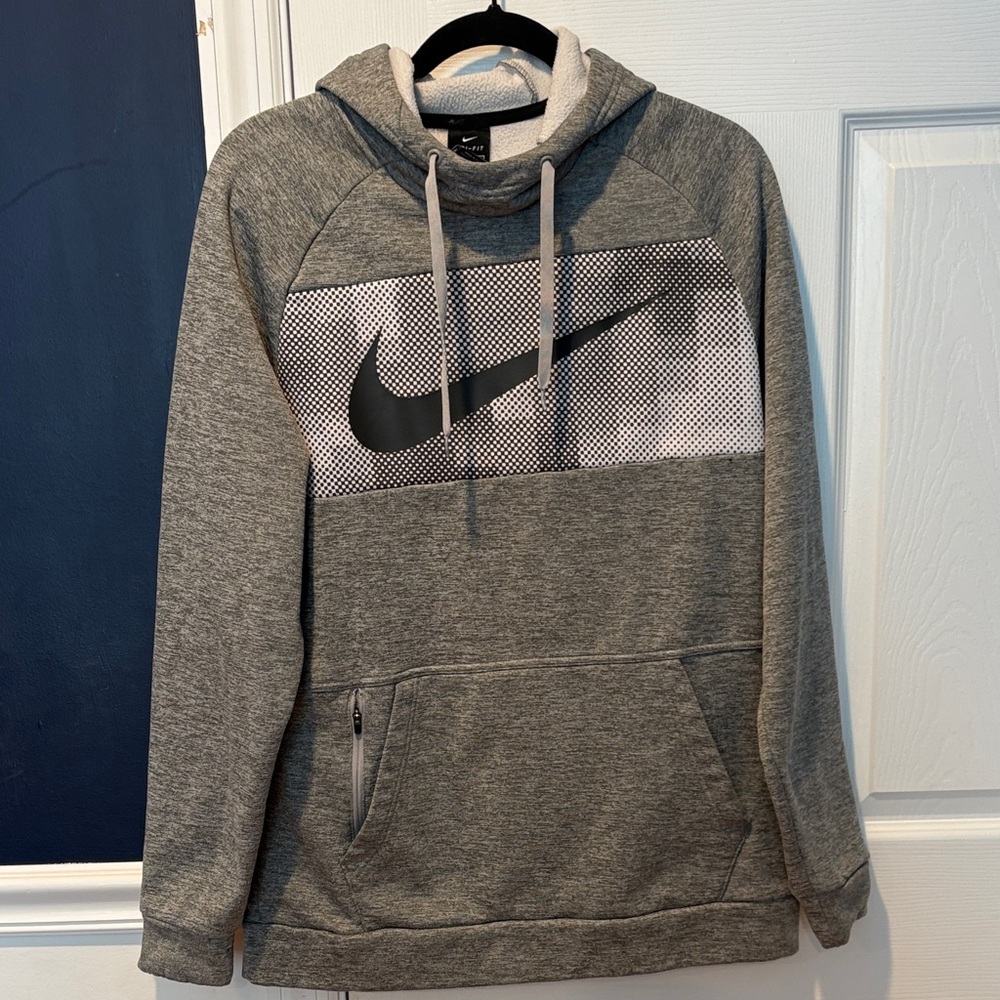 Nike Heather Gray Men's Hoodie